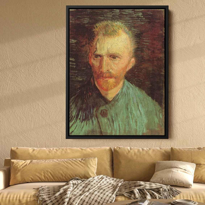 Self-Portrait (1887) by Vincent van Gogh - Canvas Artwork