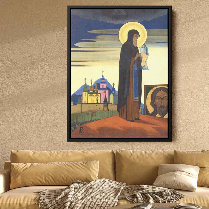 Sergius of Radonezh (1932) by Nicholas Roerich - Canvas Artwork