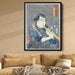 Shakuhachi player by Utagawa Kuniyoshi - Canvas Artwork