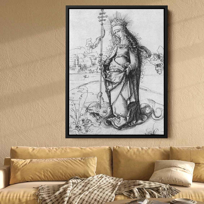 St. Margaret (1499) by Albrecht Durer - Canvas Artwork