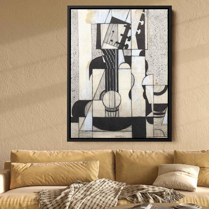 Still Life with Guitar (1913) by Juan Gris - Canvas Artwork