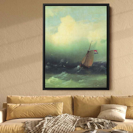 Storm at Sea (1847) by Ivan Aivazovsky - Canvas Artwork