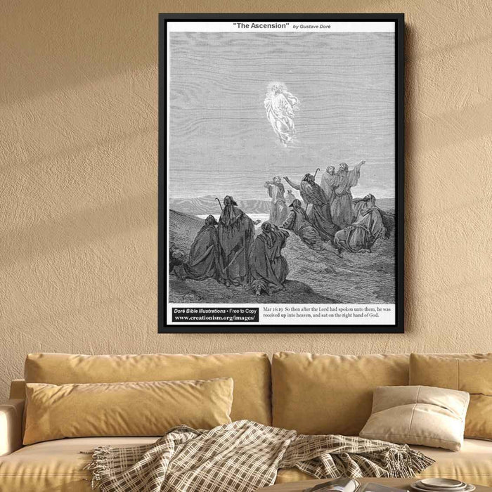 The Ascension by Gustave Dore - Canvas Artwork