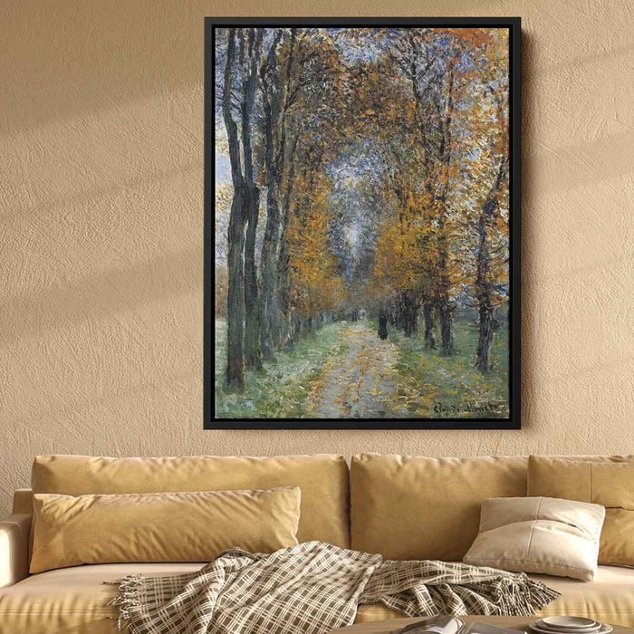 The Avenue (1878) by Claude Monet - Canvas Artwork
