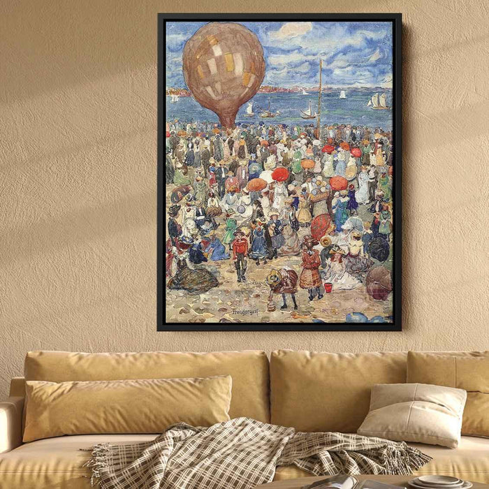 The Balloon (1901) by Maurice Prendergast - Canvas Artwork