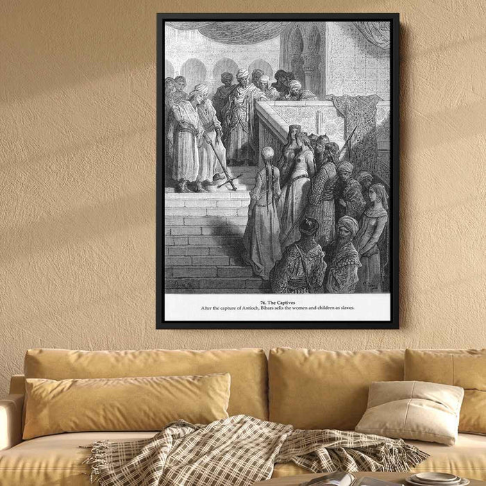 The Captives by Gustave Dore - Canvas Artwork