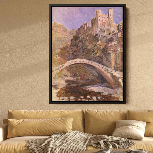 The Castle of Dolceacqua (1884) by Claude Monet - Canvas Artwork