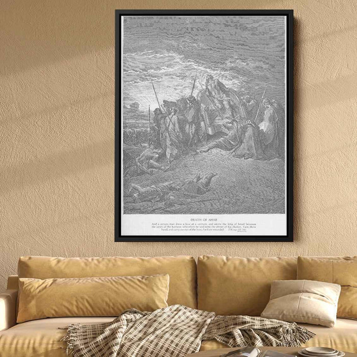 The Death of Ahab by Gustave Dore - Canvas Artwork