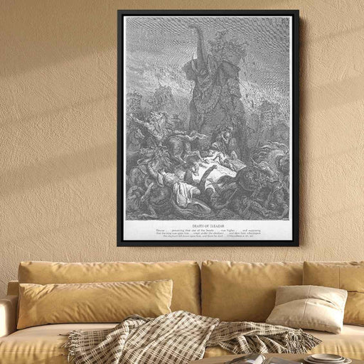 The Death of Eleazar by Gustave Dore - Canvas Artwork