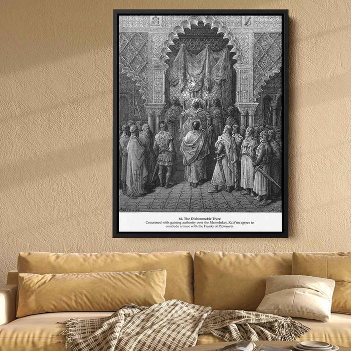 The Dishonorable Truce by Gustave Dore - Canvas Artwork