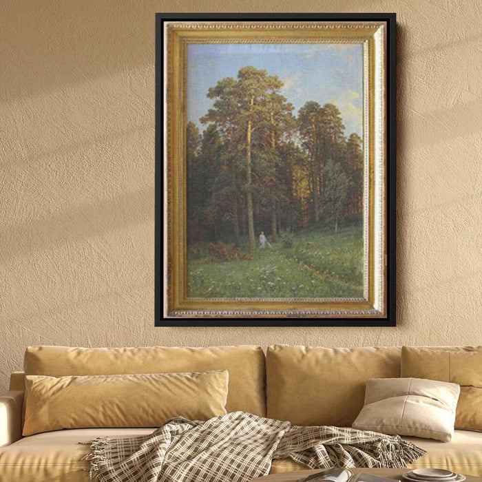 The Edge of a Pine Forest by Ivan Shishkin - Canvas Artwork