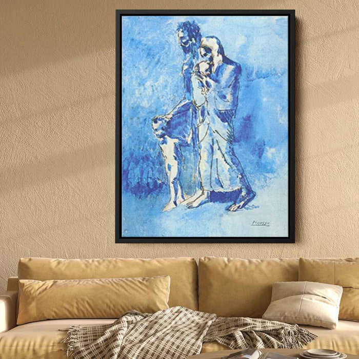 The family of blind man (1903) by Pablo Picasso - Canvas Artwork