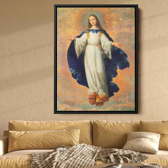 The Immaculate Conception (1661) by Francisco de Zurbaran - Canvas Artwork