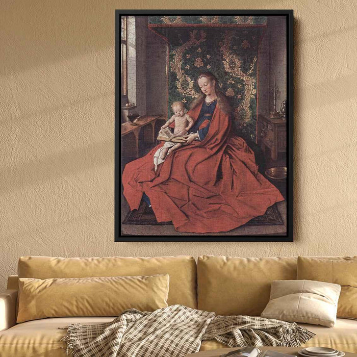 The Ince Hall Madonna (The Virgin and Child Reading) (1433) by Jan van Eyck - Canvas Artwork