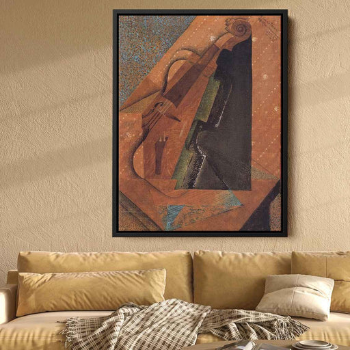The Violin (1914) by Juan Gris - Canvas Artwork