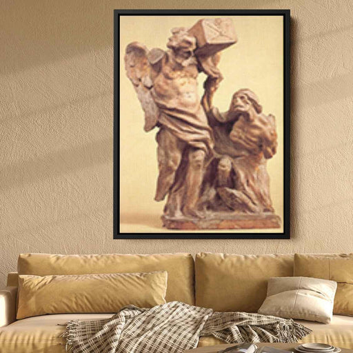 Time Arrested by Death by Gian Lorenzo Bernini - Canvas Artwork