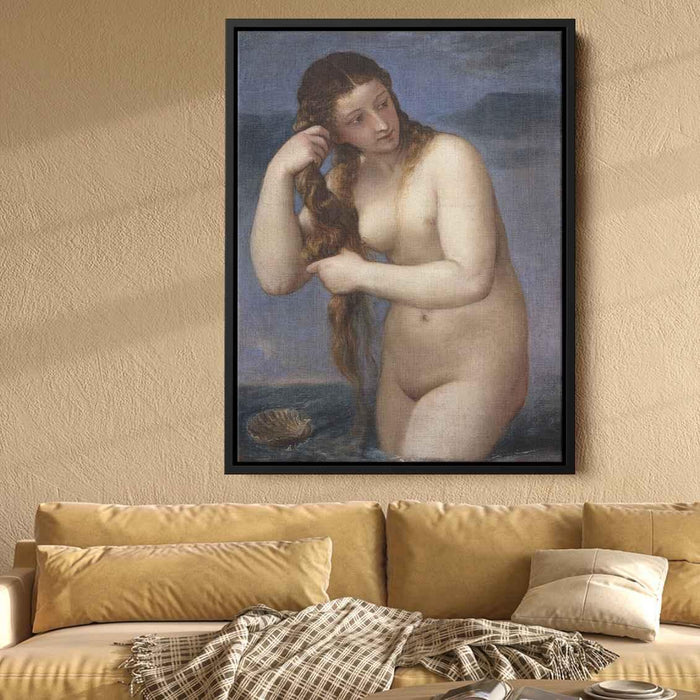 Venus Anadyomene (1520) by Titian - Canvas Artwork