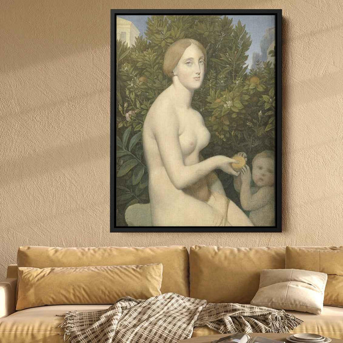 Venus at Paphos by Jean Auguste Dominique Ingres - Canvas Artwork