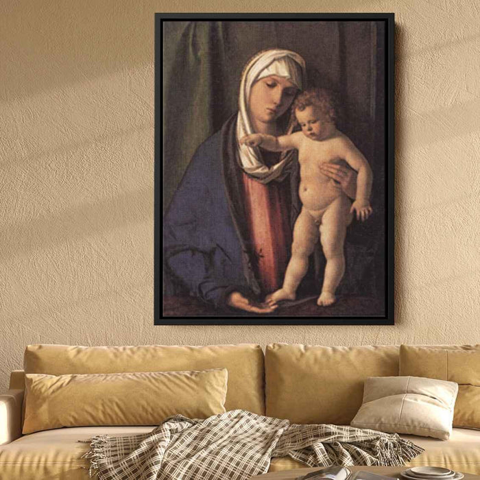 Virgin and Child (1488) by Giovanni Bellini - Canvas Artwork