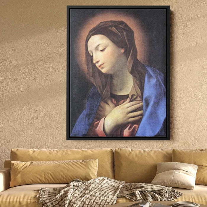 Virgin of the Annunciation by Guido Reni - Canvas Artwork