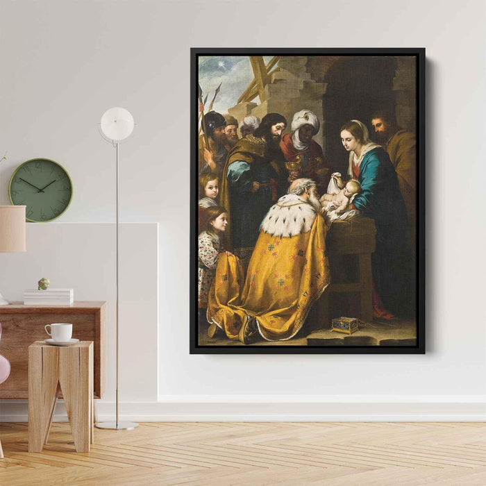 Adoration of the Magi (1660) by Bartolome Esteban Murillo - Canvas Artwork