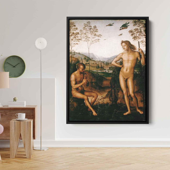 Apollo and Marsyas (1495) by Pietro Perugino - Canvas Artwork