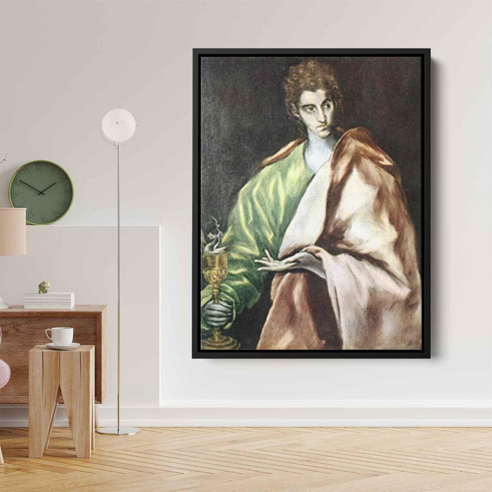 Apostle St. John the Evangelist (1612) by El Greco - Canvas Artwork