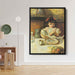 Child and Cats by Pierre Bonnard - Canvas Artwork