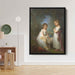 Children with a Lamb by Vladimir Borovikovsky - Canvas Artwork