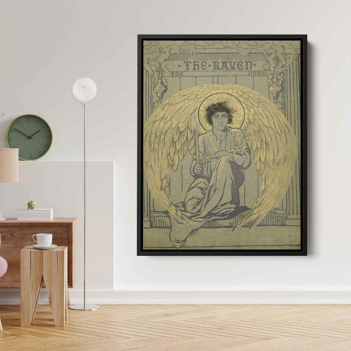 The Raven (Cover) by Gustave Dore - Canvas Artwork