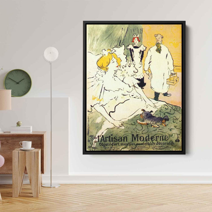 Craftsman modern by Henri de Toulouse-Lautrec - Canvas Artwork