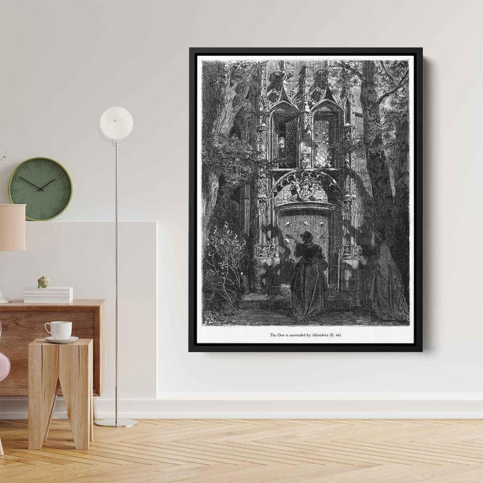 Don Quixote by Gustave Dore - Canvas Artwork