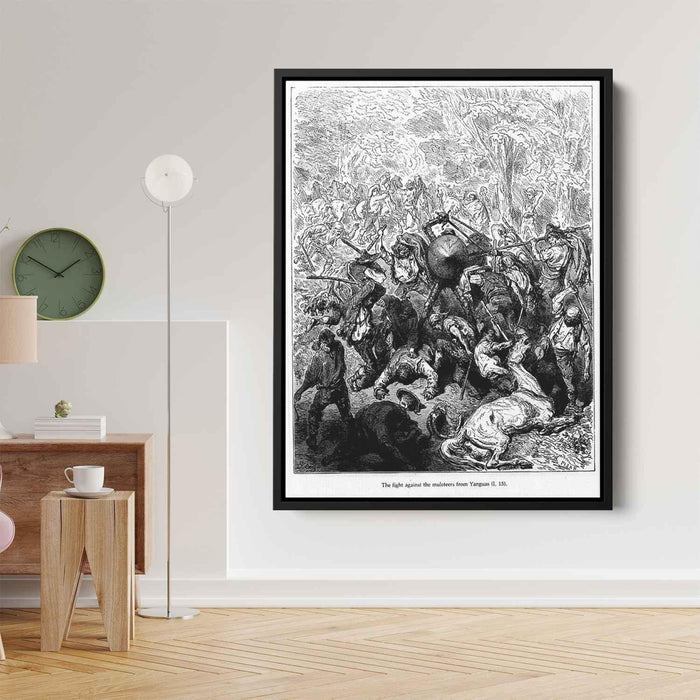 Don Quixote by Gustave Dore - Canvas Artwork