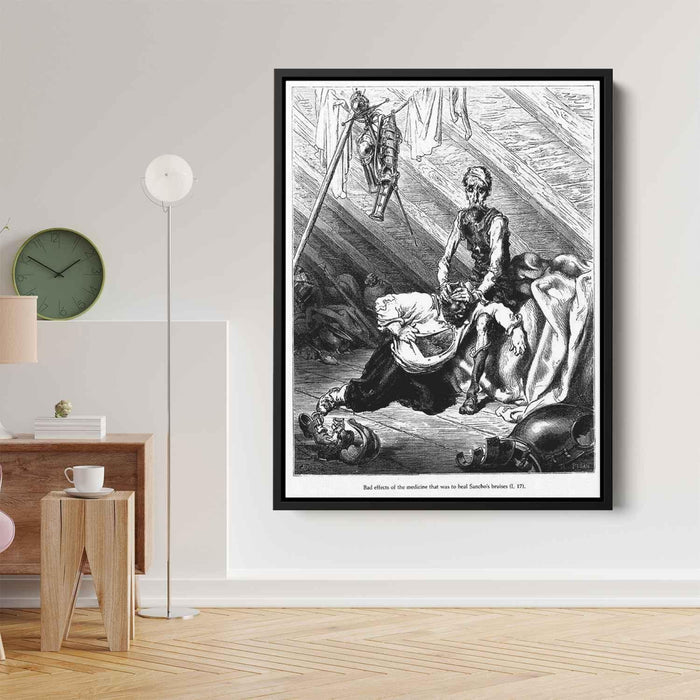 Don Quixote by Gustave Dore - Canvas Artwork