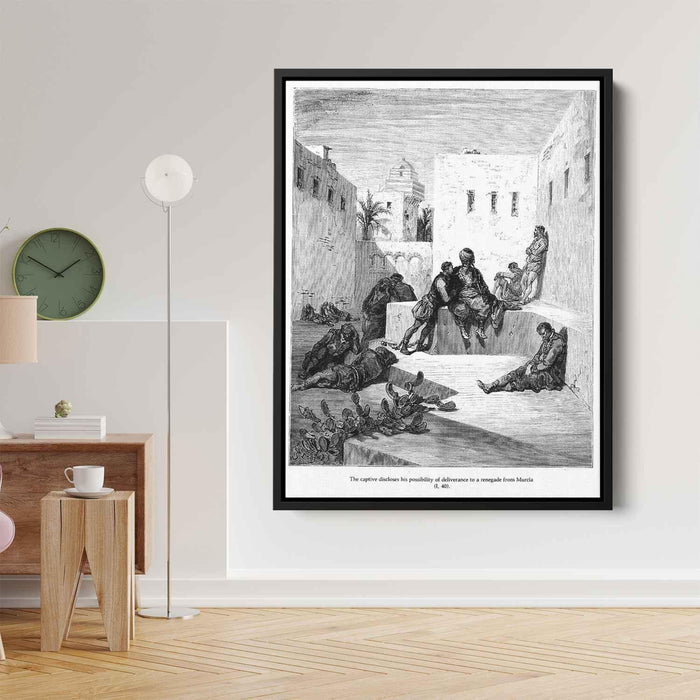 Don Quixote by Gustave Dore - Canvas Artwork