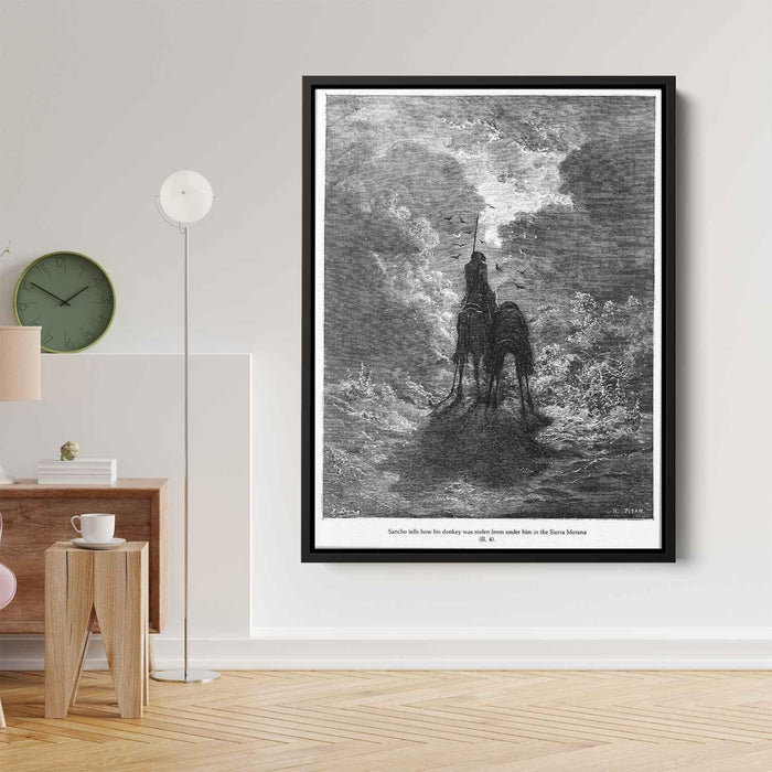 Don Quixote by Gustave Dore - Canvas Artwork