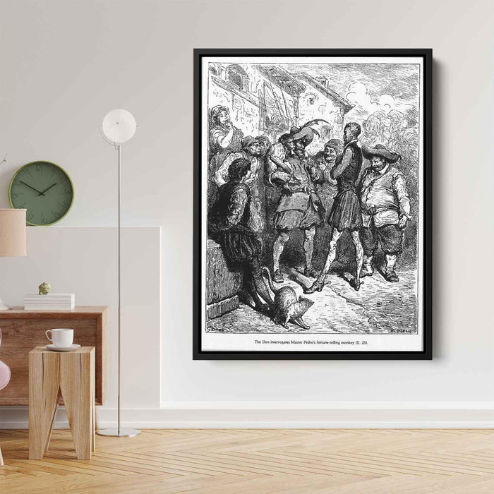 Don Quixote by Gustave Dore - Canvas Artwork