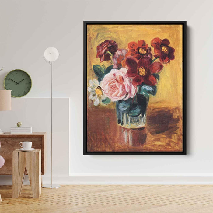 Flowers in a Vase by Pierre-Auguste Renoir - Canvas Artwork