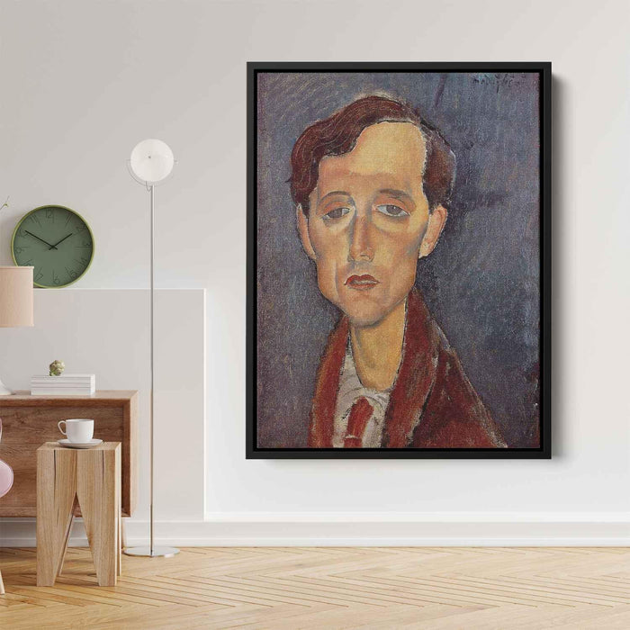 Frans Hellens (1919) by Amedeo Modigliani - Canvas Artwork