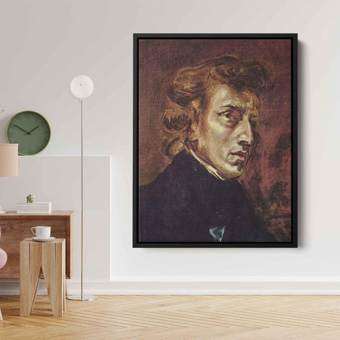 Frederic Chopin (1838) by Eugene Delacroix - Canvas Artwork