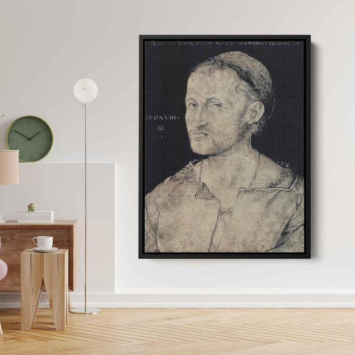 Hans the Elder Portrait Burgkmair (1518) by Albrecht Durer - Canvas Artwork