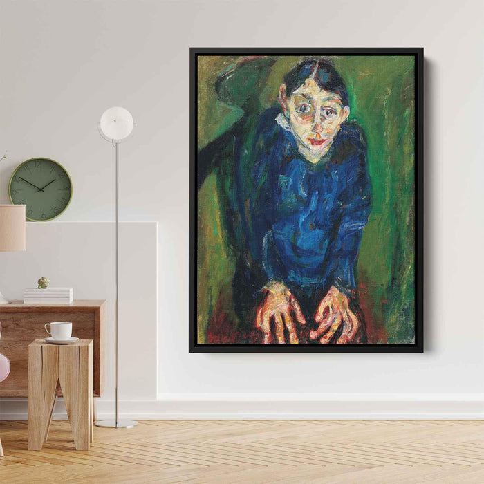 The Mad Woman (1919) by Chaim Soutine - Canvas Artwork