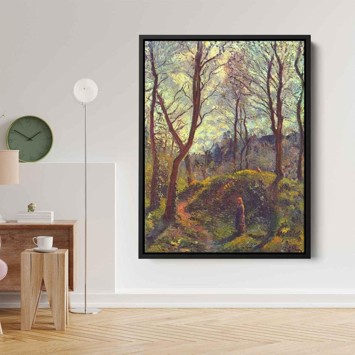 Landscape with Big Trees by Camille Pissarro - Canvas Artwork