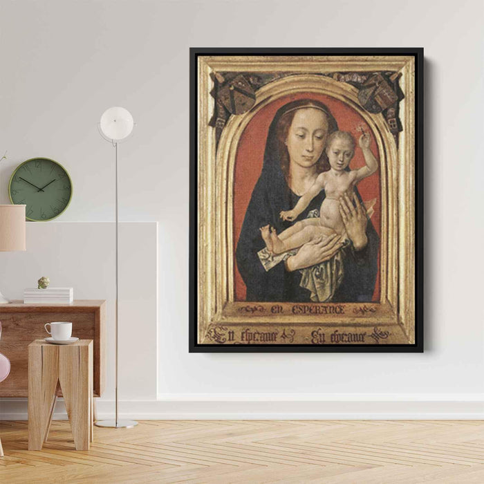 Virgin and Child (1478) by Hugo van der Goes - Canvas Artwork