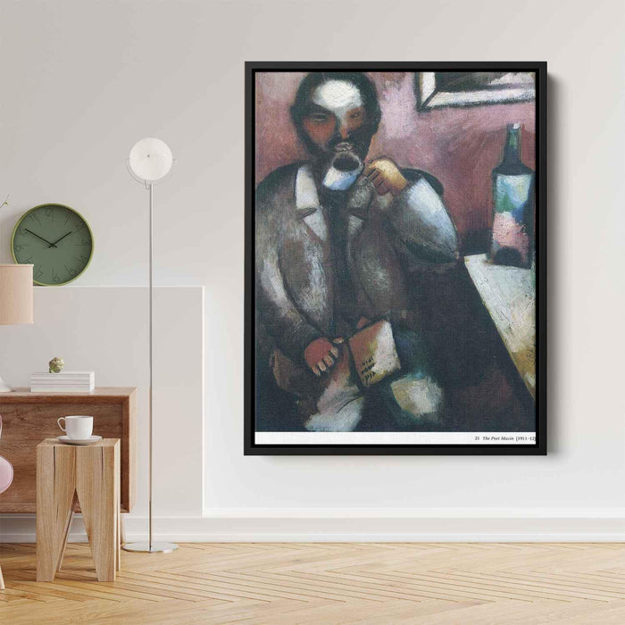 Mazin, the Poet by Marc Chagall - Canvas Artwork