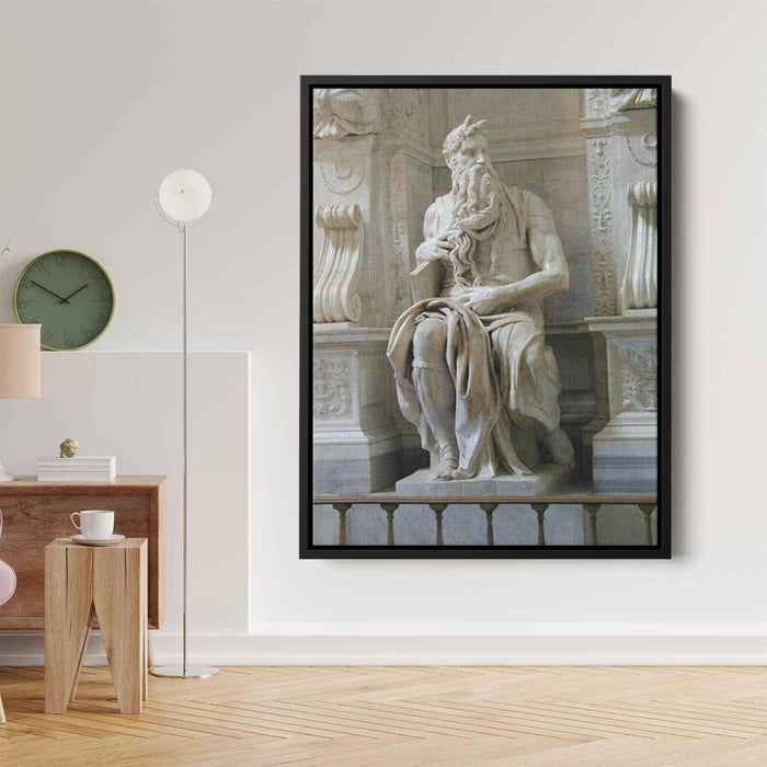 Moses (1515) by Michelangelo - Canvas Artwork