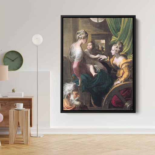 Mystic Marriage of Saint Catherine (1531) by Parmigianino - Canvas Artwork