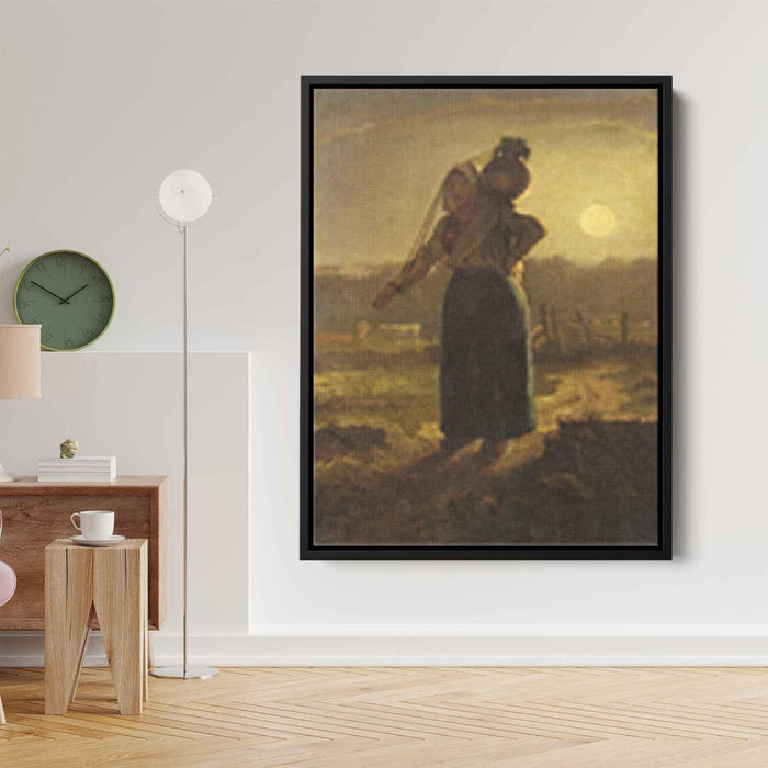 Norman Milkmaid by Jean-Francois Millet - Canvas Artwork