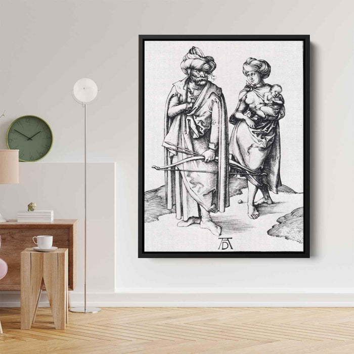 Oriental Family (1496) by Albrecht Durer - Canvas Artwork