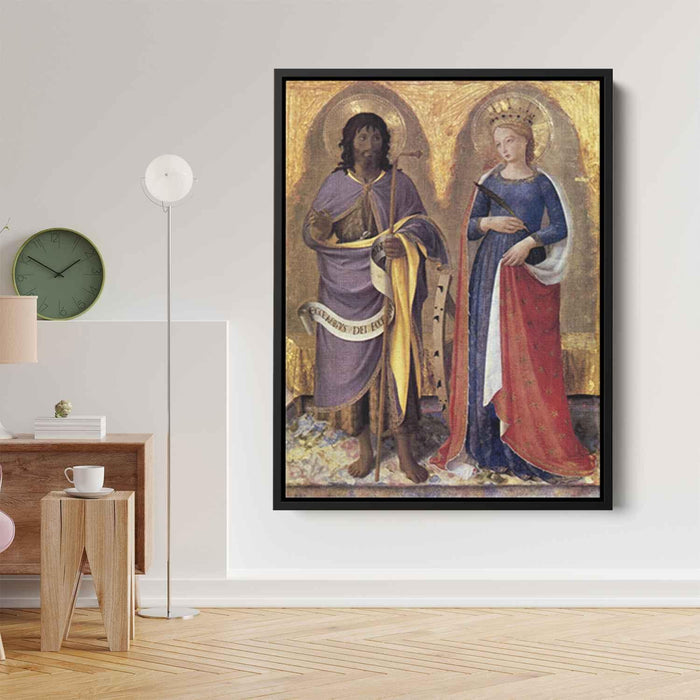 Perugia Altarpiece (right panel) (1448) by Fra Angelico - Canvas Artwork